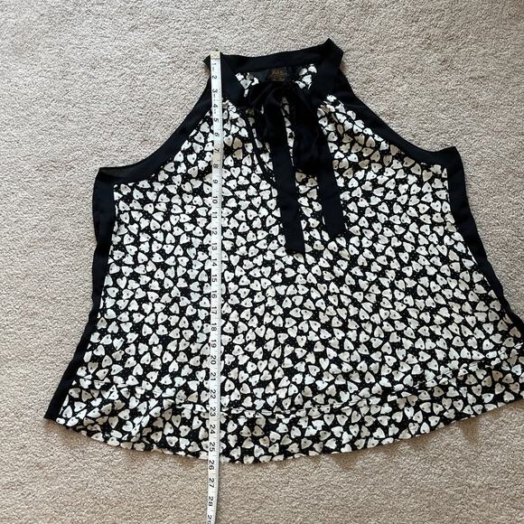 Disney Alice Through The Looking Glass Colleen Atwood Heart Blouse Sz Large - Picture 8 of 8